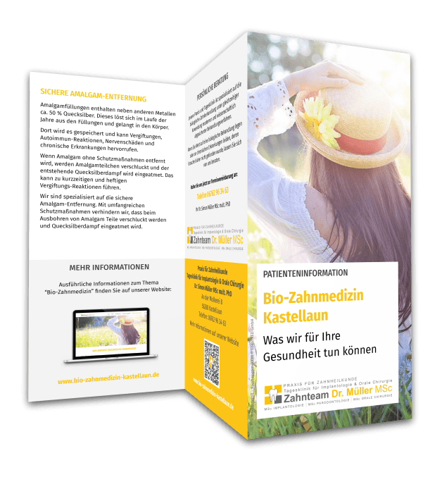 Flyer Bio-Zahnmedizin