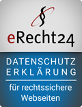 Datenschutz eRecht24-Siegel